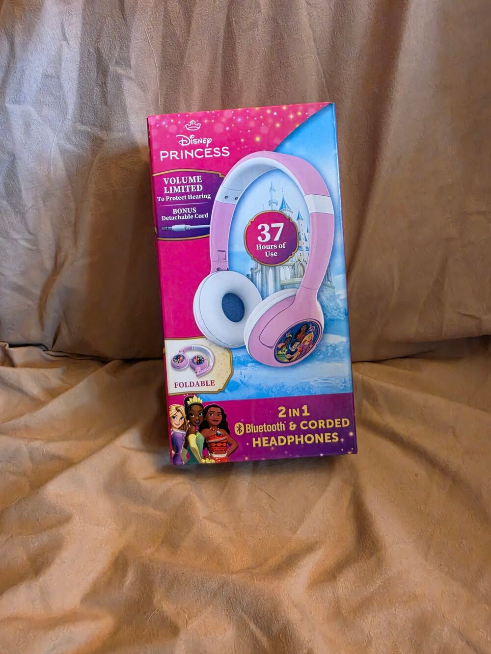 Disney Princess Kids Bluetooth Headphones eKids NIB